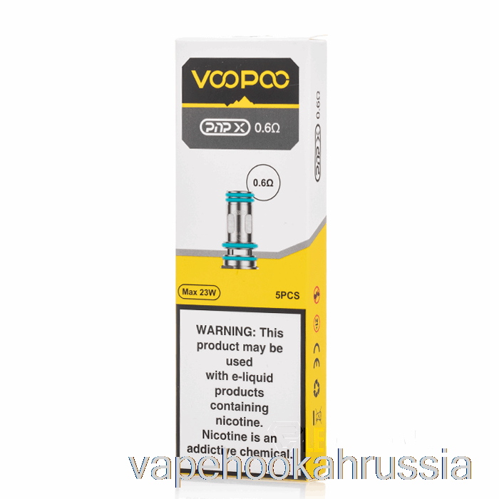 Сменные катушки Vape Juice Voopoo PNP-X Катушки PNP-X 0,6 Ом